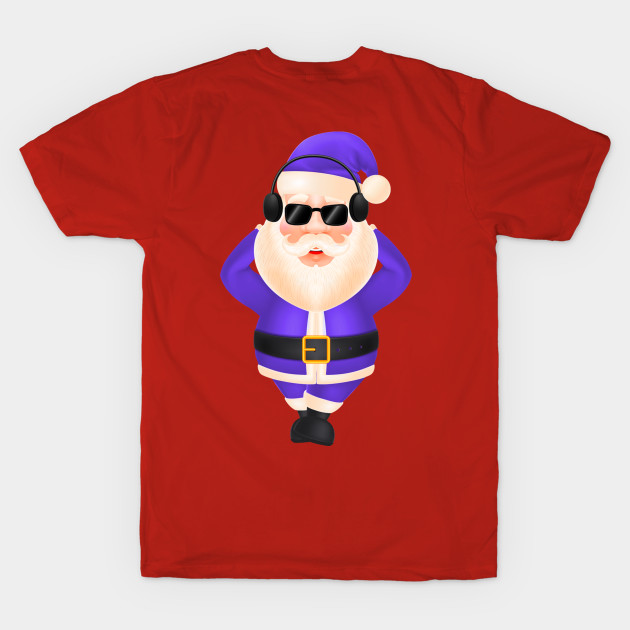 cool purple santa claus christmas by M_Mary